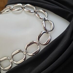 Heavy Chunky High Polish Chain Necklace